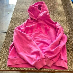 GAP kids size 12 pink hooded sweatshirt